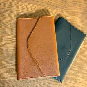 Set of two Passport Travel Wallets